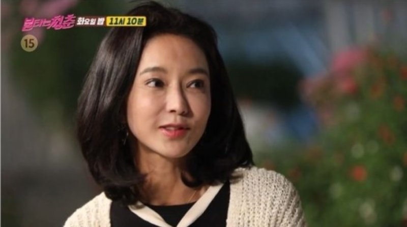 [서울=뉴시스] 배우 곽진영. (사진=SBS TV '불타는 청춘' 캡처) 2020.12.31 photo@newsis.com