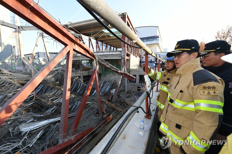 김승룡 소방청장 직무대행, 바카라사이트 캡틴 현장점검 (출처=연합뉴스)