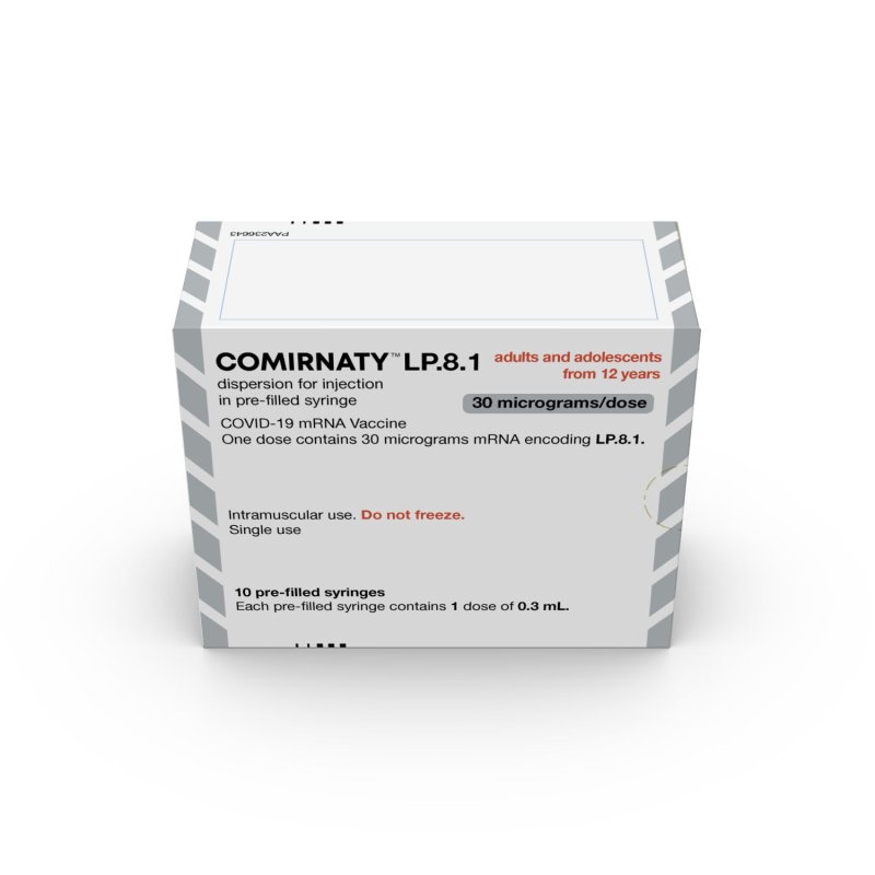 [서울=뉴시스] 코로나19 백신 '코미나티 엘피에이트원프리필드시린지' (사진=한국화이자제약 제공) 2025.09.04. photo@newsis.com *재판매 및 DB 금지