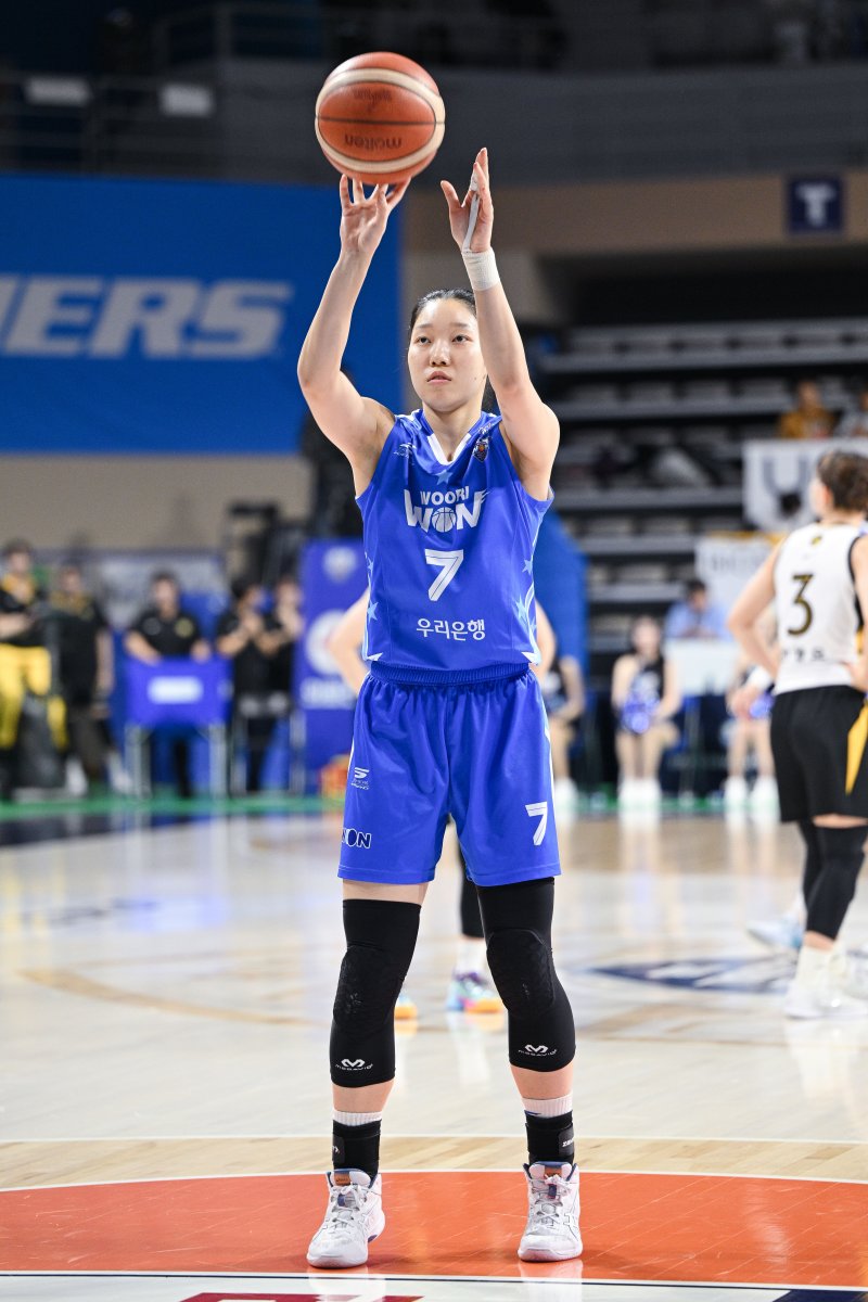 [서울=뉴시스] 여자프로농구 아산 우리은행 이민지. (사진=WKBL 제공) *재판매 및 DB 금지