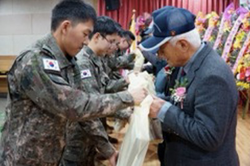 [보은=뉴시스] 충북 보은군 재향군인의 날 기념식. (사진=보은군재향군인회 제공) 2025.12.13. photo@newsis.com *재판매 및 DB 금지