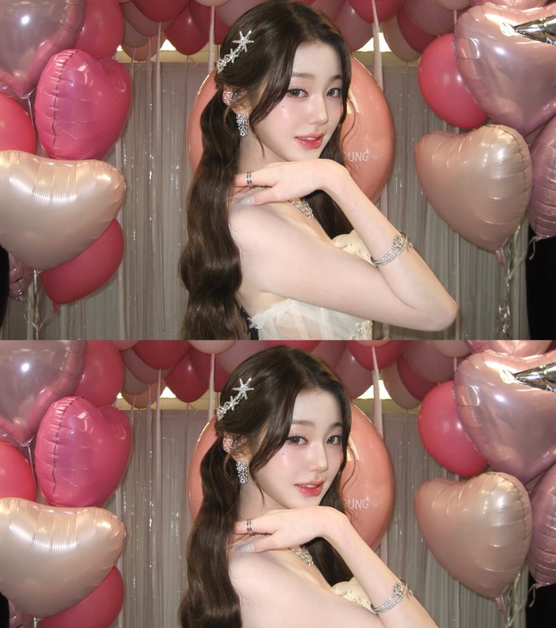 아이브 장원영, 백조 하트와 함께한 우아한 변신…순백 드레스 비주얼 [N샷]