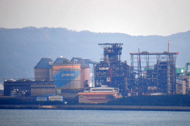 2024년 11월 두차례 폭발과 화재가 발생한 포스코 포항제철소 파이넥스 3공장 모습.2024.11.20/뉴스1 ⓒ News1 최창호 기자