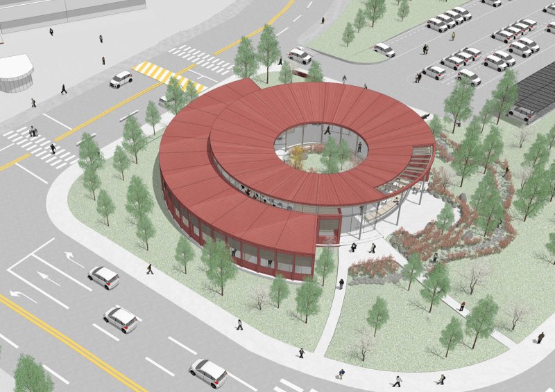 [진주=뉴시스]진주시 차량등록사업소 조감도.(사진=진주시 제공).2025.12.14.photo@newsis.com *재판매 및 DB 금지