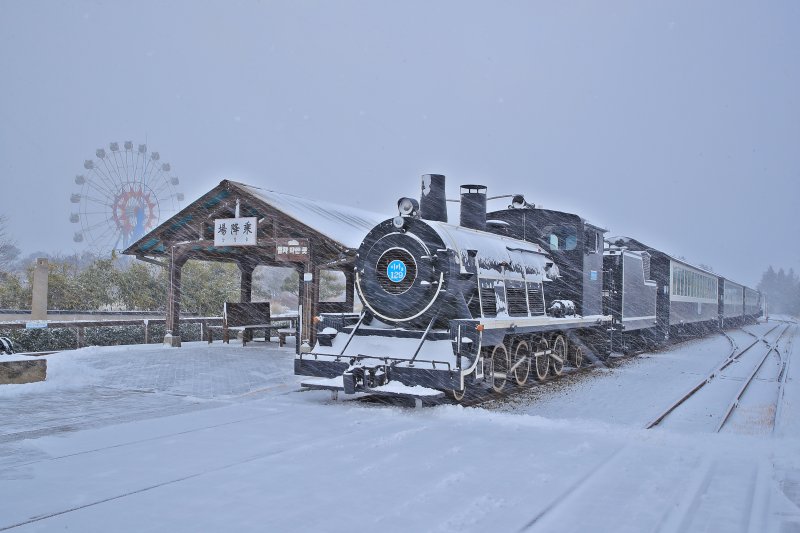 [곡성=뉴시스] 전남 곡성군 섬진강기차마을 증기기관차. (사진=곡성군청 제공·뉴시스 DB). photo@newsis.com *재판매 및 DB 금지