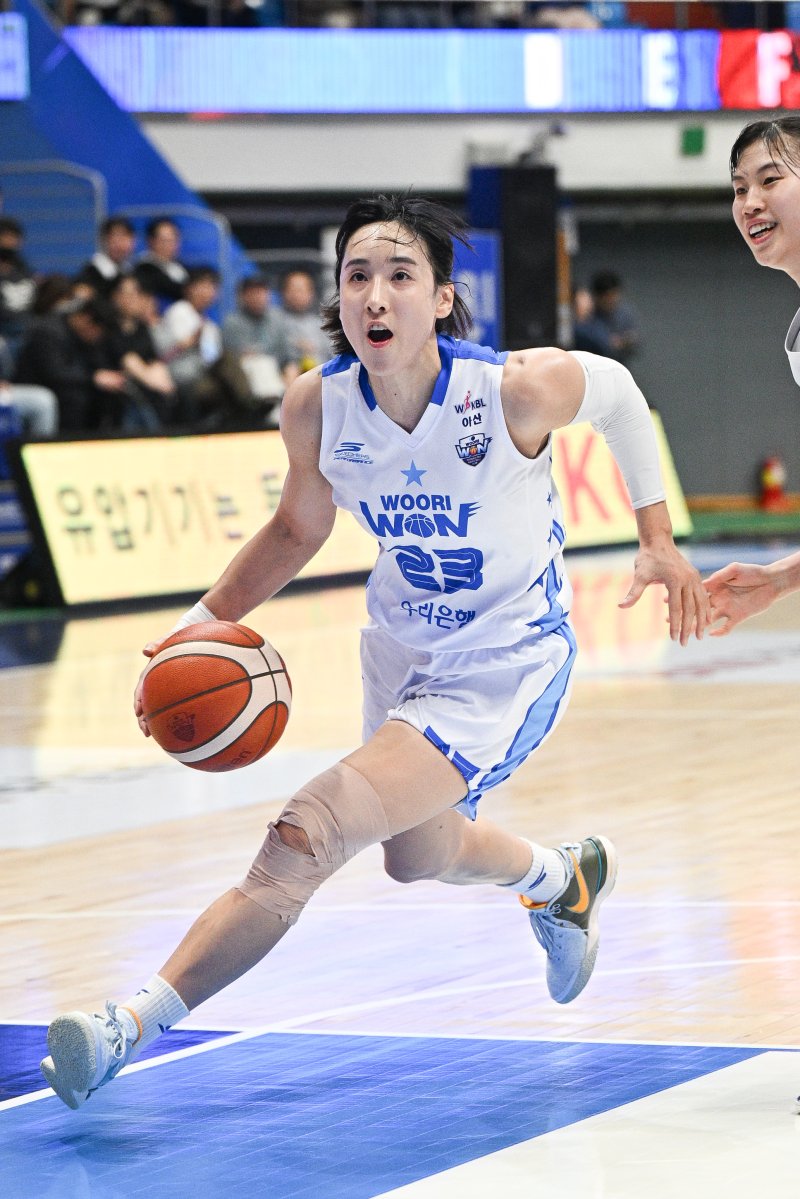 [서울=뉴시스] 여자프로농구 아산 우리은행의 김단비. (사진= WKBL 제공) *재판매 및 DB 금지