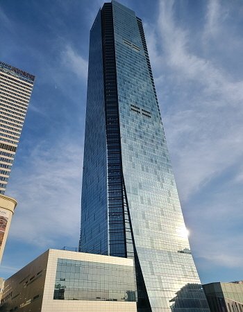 부산 핀테크 허브 '유-스페이스'가 위치해 있는 부산국제금융센터(BIFC) 전경. 사진=변옥환 기자