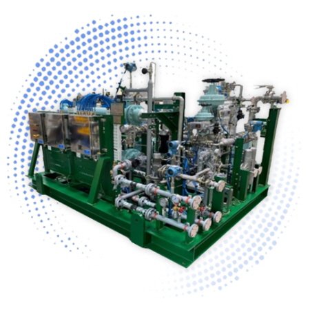 동화뉴텍의 주력 제품 가운데 하나인 액화천연가스(LNG) 추진선 전용 BOG 가스압축기 'NeX-Series' 모습 동화뉴텍 제공