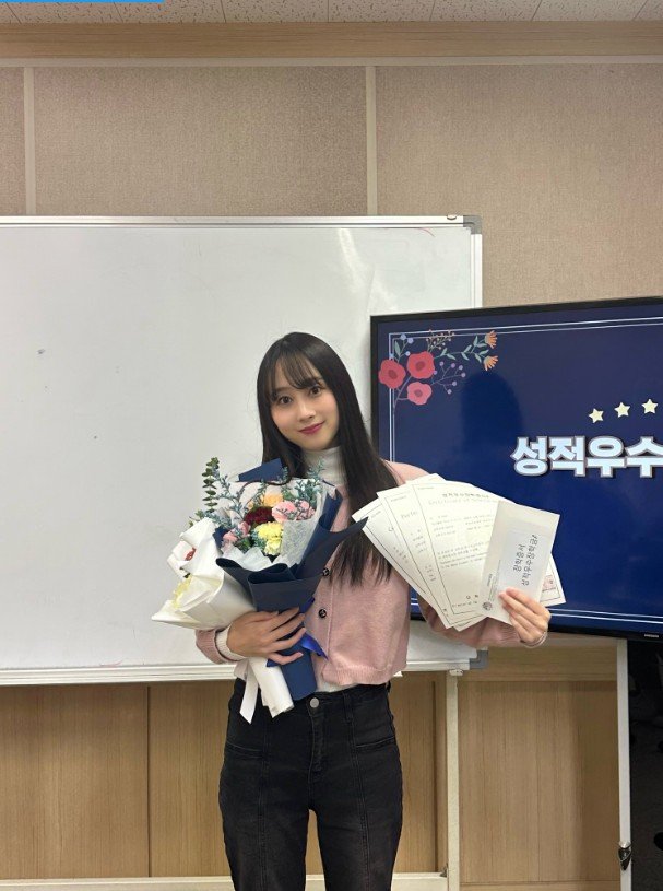 日 전 아이돌, '한국어능력시험 6급' 합격 화제