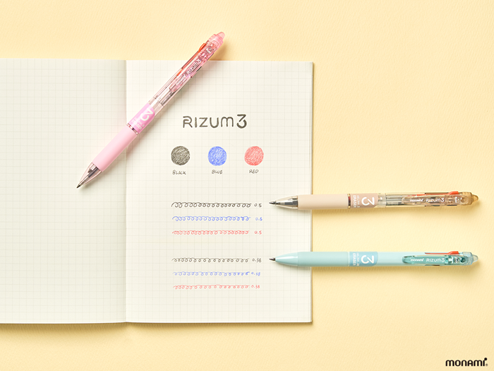 모나미 신제품 리쥼 3·리쥼 S. 모나미 제공