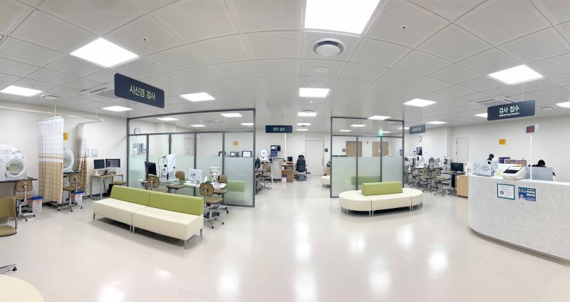 [용인=뉴시스]확장된 용인세브란스병원 안과 외래실(사진=용인세브란스병원 제공)2025.12.15. photo@newsis.com