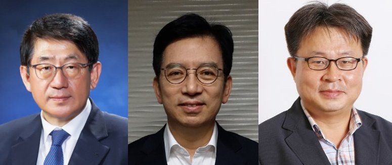 (왼쪽부터) 임채운 서강대 명예교수, 이정희 중앙대 교수, 이병헌 광운대 교수