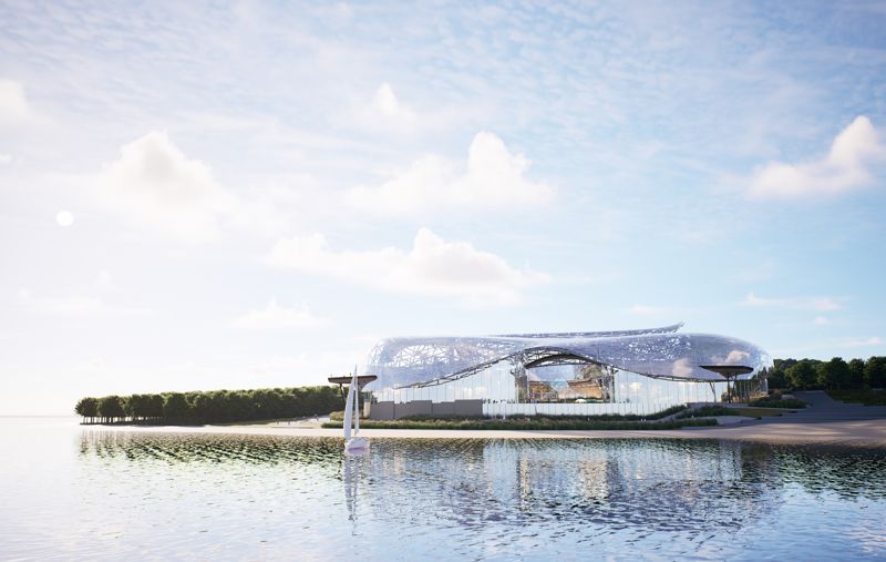 울주군 간절곶 식물원 조감도