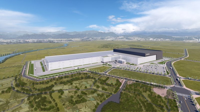 전북 고창 삼성전자 스마트허브단지 메인조감도 고창군 제공