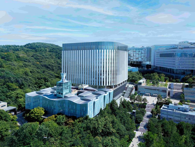 중앙대 첨단공학관 조감도. 우리은행 제공