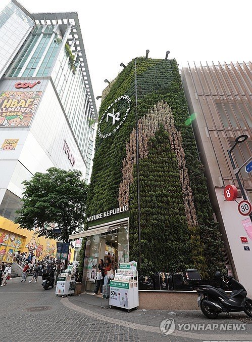 서울 중구 충무로1가 네이처리퍼블릭 (출처=연합뉴스)