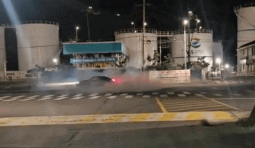 제주서 렌터카로 드리프트 하며 난폭운전한 20대