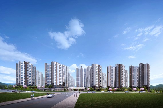 <충남 내포신도시 ‘디에트르 에듀시티’. 대방건설 제공>