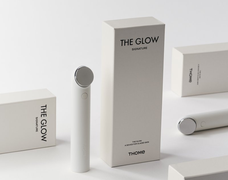 [서울=뉴시스] 앳홈 물방울 초음파 디바이스 더 글로우 시그니처. (사진=앳홈 제공) *재판매 및 DB 금지