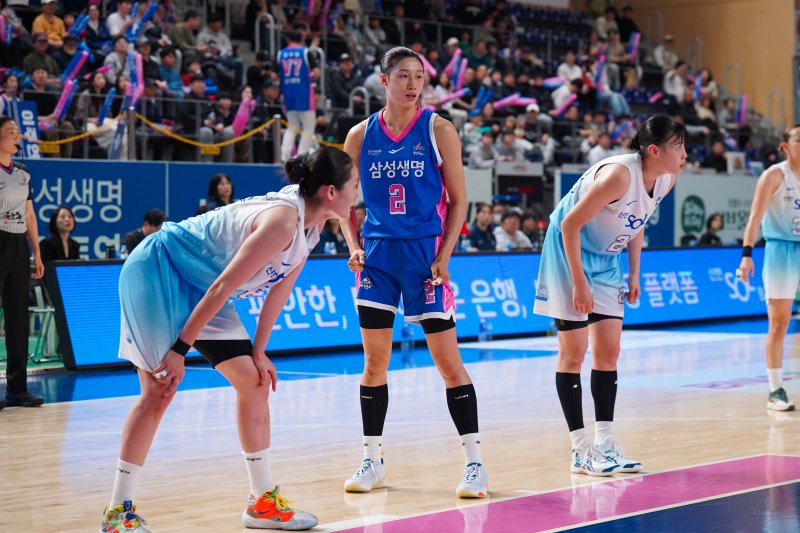 [서울=뉴시스] 여자프로농구 용인 삼성생명의 이해란. (사진=WKBL 제공) *재판매 및 DB 금지