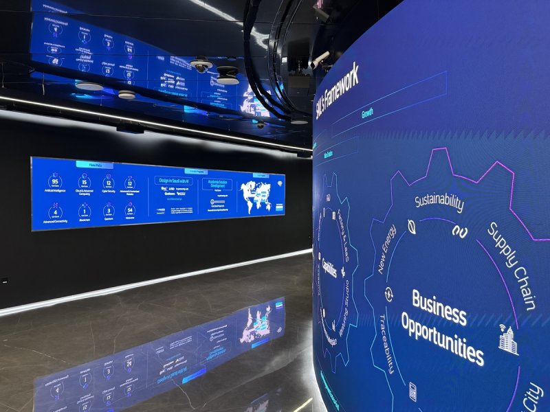 아람코 SAIL·4IR 내부 모습 (출처=연합뉴스)