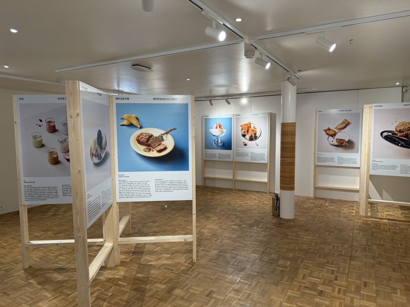 지난 19일부터 사흘간 서울 성동구 플라츠2에서 진행된 '토스 비터스윗 마켓'의 전시공간. 사진=이현정 기자