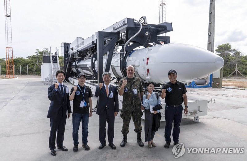 한국 민간 우주발사체 '한빛-나노' 첫 상업발사 재시도 (출처=연합뉴스)