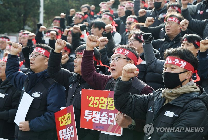 23일 파업 예고한 철도노조 (출처=연합뉴스)