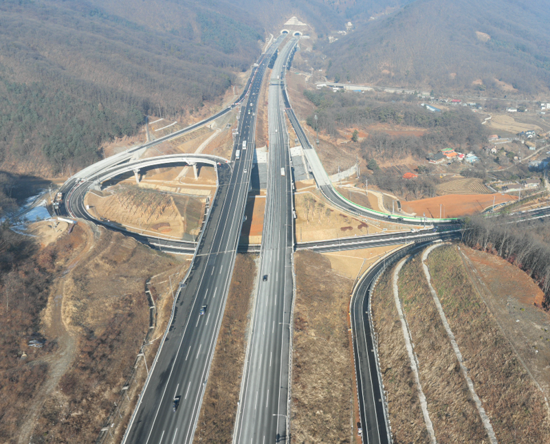 남용인나들목 현장. 한국도로공사 제공