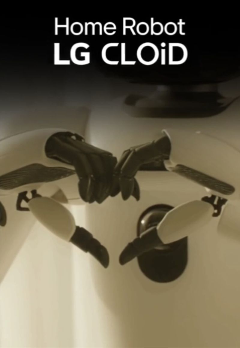 LG전자 홈로봇 클로이드 티저 영상. LG전자 제공