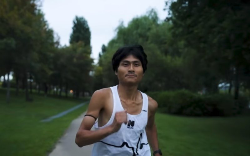 '낭만 러너 심진석' 유튜브 영상 갈무리.