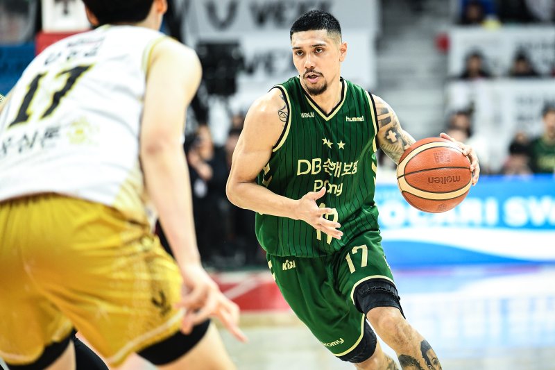 [서울=뉴시스] 프로농구 원주 DB의 이선 알바노. (사진=KBL 제공) *재판매 및 DB 금지