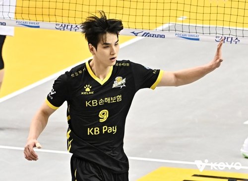 KB손해보험의 임성진 (출처=연합뉴스)