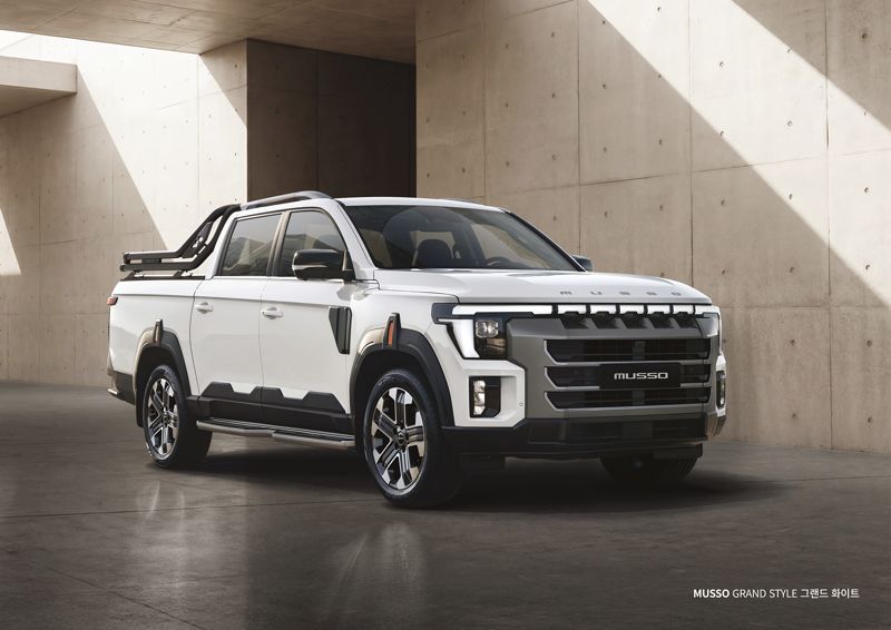 KGM의 차세대 플래그십 픽업 '무쏘'. KG모빌리티 제공.