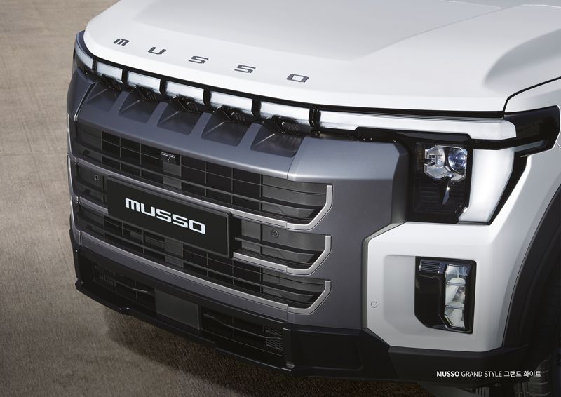 KGM의 차세대 플래그십 픽업 '무쏘'. KG모빌리티 제공.