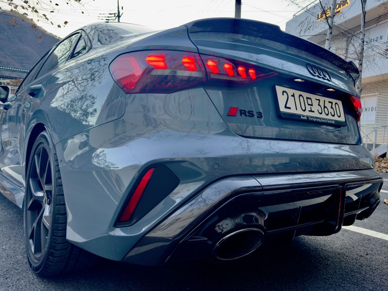 더 뉴 아우디 RS 3. /사진=김동찬 기자.