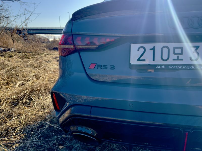 더 뉴 아우디 RS 3. /사진=김동찬 기자.