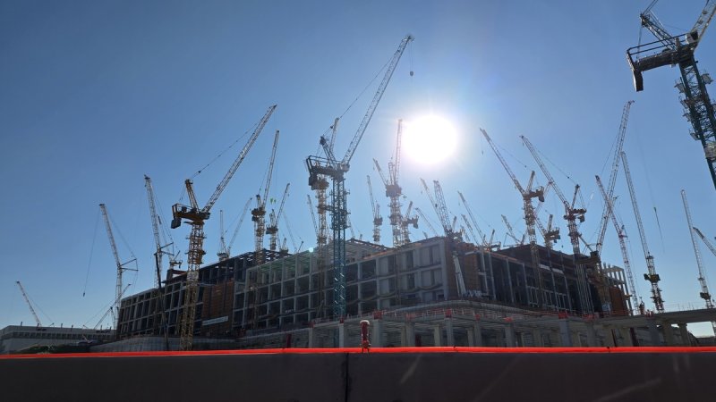 SK하이닉스 용인 클러스터 공사 현장 (출처=연합뉴스)