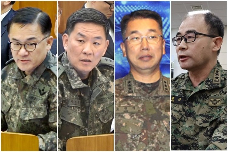 국방부, 여인형·이진우·고현석 '파면'…곽종근은 '해임' (출처=연합뉴스)