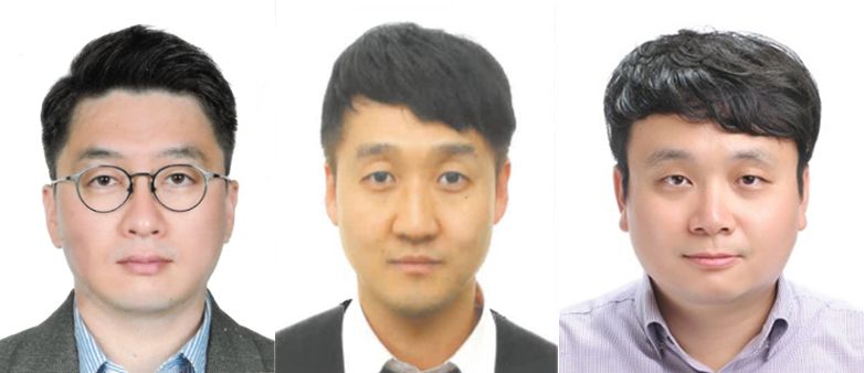 국방기술진흥연구소가 '2025년 자랑스러운 우수 연구소인'으로 선정한 (왼쪽부터) 권순모 책임연구원, 장우혁 선임연구원, 김준영 선임연구원. 국기연 제공