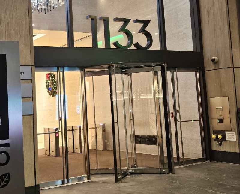 한국거래소 뉴욕사무소가 위치한 '1133 에비뉴 오브 아메리카스'