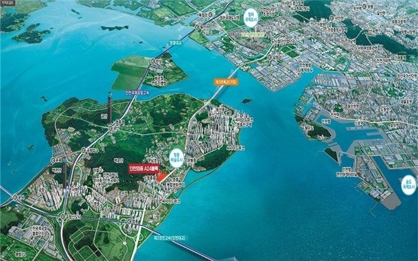 인천영종 A24블록 공공분양주택 지역 조감도 (출처=연합뉴스)