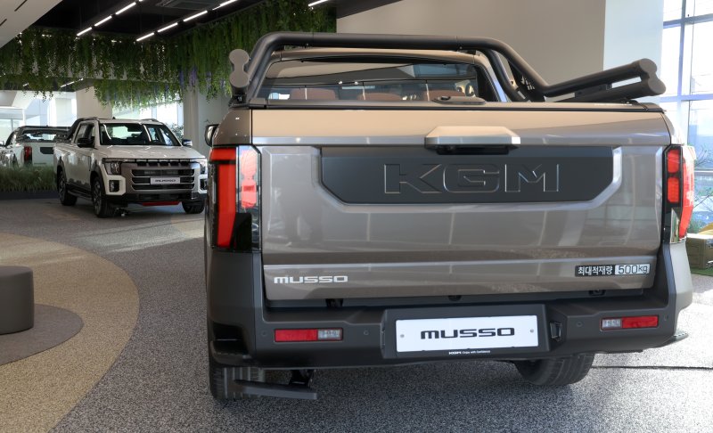 KG모빌리티(KGM) 픽업트럭 '무쏘(MUSSO)' 뉴시스.