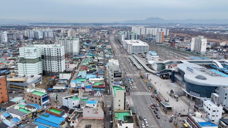 [광주=뉴시스] 광주송정역 일대 전경. (사진 = 광주 광산구 제공) photo@newsis.com *재판매 및 DB 금지