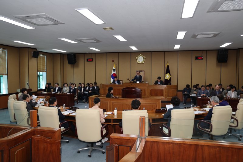 하동군의회 본회의.(하동군의회 제공. 재판매 및 DB금지)