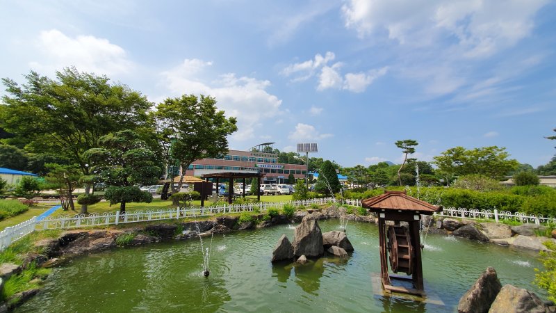 옥천군농업기술센터 전경. 뉴스1