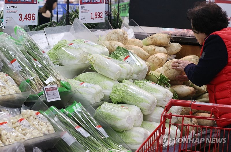 올해 김장비용 작년보다 하락 (출처=연합뉴스)