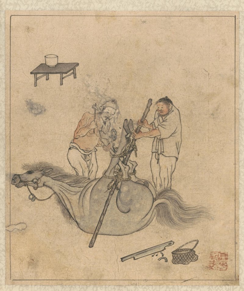 보물 '김홍도 필 풍속도 화첩' 중 일부 (출처=연합뉴스)