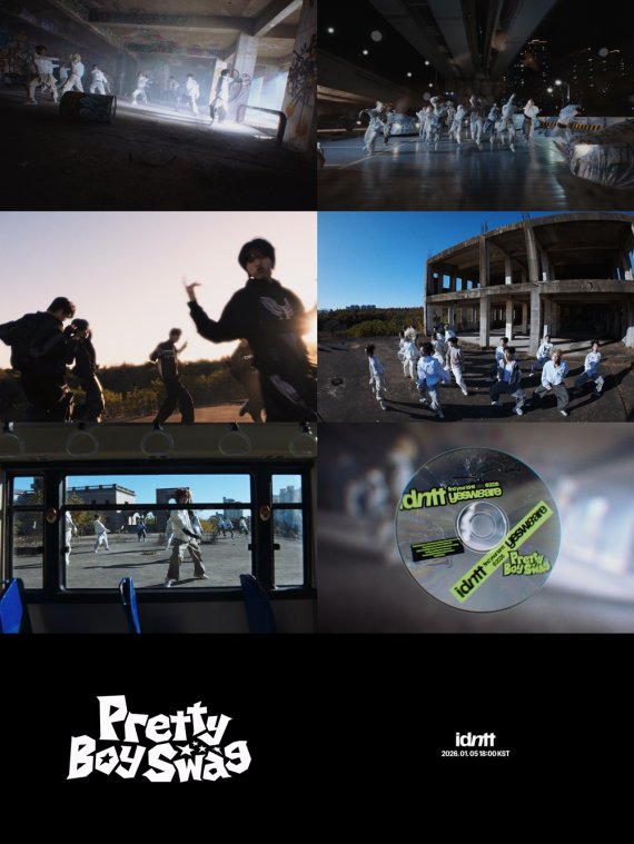 아이덴티티 yesweare, 'Pretty Boy Swag' MV 티저 '깜짝 오픈'