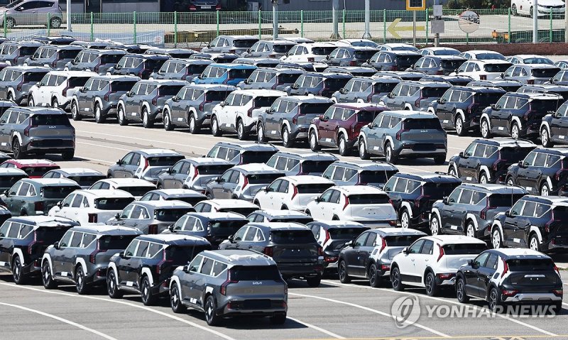 지난달 대미 전기차 수출 97% 급감 (출처=연합뉴스)